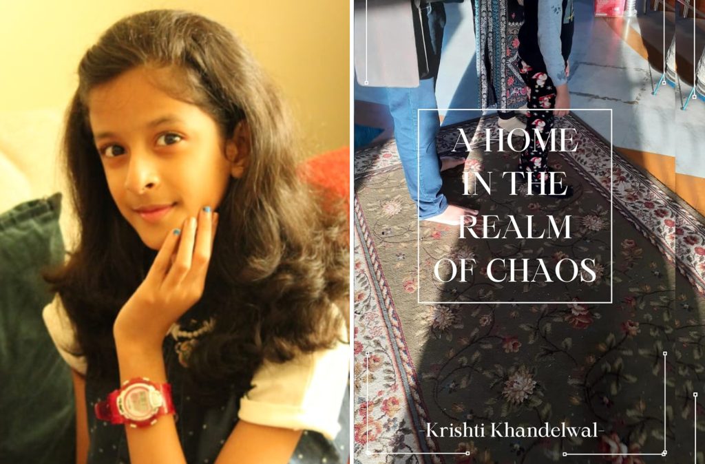 Krishti Khandelwal's second collection of poems "A Home in the Realm of Chaos"